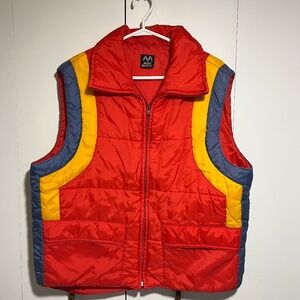 Vintage 70’s Ski Vest - XL